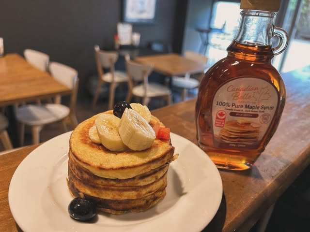DINING SUNの公式投稿に掲載されたパンケーキ